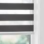 Debel rullegardin Touch Duo antracit 100x175 cm