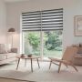 Debel rullegardin Touch Duo antracit 100x175 cm