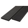 Wimex komposit terrassebræt Glyngøre sort 3600x22x140 mm 