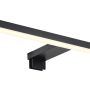 Nordlux spejllampe Marlee sort 3000K IP44 50 cm