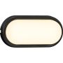 Nordlux LED-plafond Cuba sort 20 cm IP54