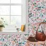 Joules Woodland tapet blomster 10,05x0,52m creme