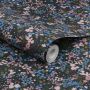 Joules Ditsy Garden tapet blomster 10,05x0,52m blå