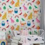 Joules Heroes Rainbow tapet dyr 10,05x0,52m multifarvet
