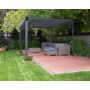 Palram Canopia havepavillon Milano 3000 grå 9,5 m²
