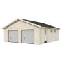 Palmako dobbeltgarage m/ledhejseport Andre 44,7 m²