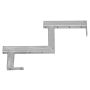 Hortus trappevange 2-trin galvaniseret