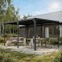 Palram Canopia havepavillon Milano 4300 grå 13,2 m²