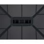 Palram havepavillon Dallas antracitgrå 422x422 cm