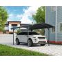 Vitoria carport 5000 antracitgrå