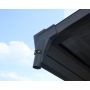 Vitoria carport 5000 antracitgrå
