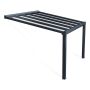 Palram Canopia terrasseoverdækning Stockholm antracit 3,4x3,7 m