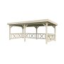 Palmako pavillon Lenna Connect 307 ubehandlet 16,6 m²