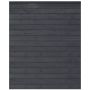 Plus profilhegn Klink PEFC sort 174x203 cm inkl. topafslutning 