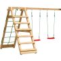 Jungle Gym klatremodul Climb Xtra trykimprægneret træ 287x238x215 cm 