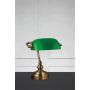 Markslöjd bordlampe Bankers grøn 25 cm