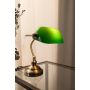 Markslöjd bordlampe Bankers grøn 25 cm