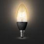 Philips Hue LED-kertepære Filament White E14 4,5W