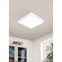 Eglo LED-loftlampe Fueva-Z hvid IP44 2700-6500K 21x21 cm