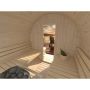 Palmako saunatønde Anita 1,3+0,7 m² u/saunaovn