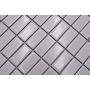 Mosaik Stick Uni hvid blank 30x30 cm