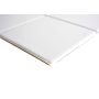 Mosaik Square Uni porcelæn hvid mat 29,8 x 29,8 cm