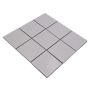 Mosaik Square Uni porcelæn hvid mat 29,8 x 29,8 cm