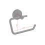 Tesa toiletrulleholder sort