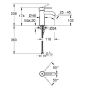 Grohe håndvaskarmatur Essence børstet hard graphite
