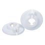Plastroset delte hvid 3/8" Ø55