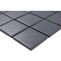Mosaik Square Uni sort 29,8 x 29,8 cm