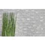 Mosaik Brick sten & glas mix hvid 30x28,5 cm