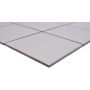 Mosaik Square Uni porcelæn hvid blank 29,8 x 29,8 cm