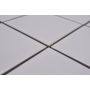 Mosaik Square Uni porcelæn hvid blank 29,8 x 29,8 cm
