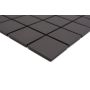 Mosaik Quadrat uglaseret antislip brun 29,1x29,1 cm