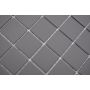 Mosaik Quadrat uglaseret antislip brun 29,1x29,1 cm