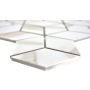 Mosaik Calacatta porcelæn marmor 26,6 x 30,5 cm