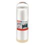 Tesa afdækningsplast m. maskeringstape Easy Cover Economy 17 m x 260 cm