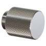 Dansani greb Pixel inox look krom Ø26 mm