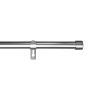 Kirsch gardinstangsæt stål Scala 120-210 cm