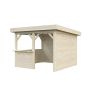 Palmako pavillon Lenna Connect 303 ubehandlet 8,3 m²