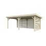 Palmako pavillon Lenna Connect 309 ubehandlet 16,6 m²