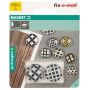 Fix-o-moll magnet glas 30 mm 2 stk. 