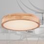 Globo loftlampe Rainer træ Ø40 LED