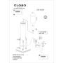 Globo Xeloo havelampe Ø14XH50cm E27 IP44 sort