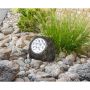 Globo solcellelampe sten LED 3 V