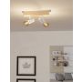 Eglo Townshend 3 2L spotlampe hvid træ