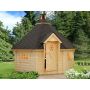 Palmako grillhytte Eva ubehandlet 11,4 m² ekskl. grill