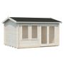 Palmako hytte Iris ubehandlet nordisk gran 11,7 m²