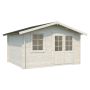 Palmako hytte Klara ubehandlet nordisk gran 10,8 m²